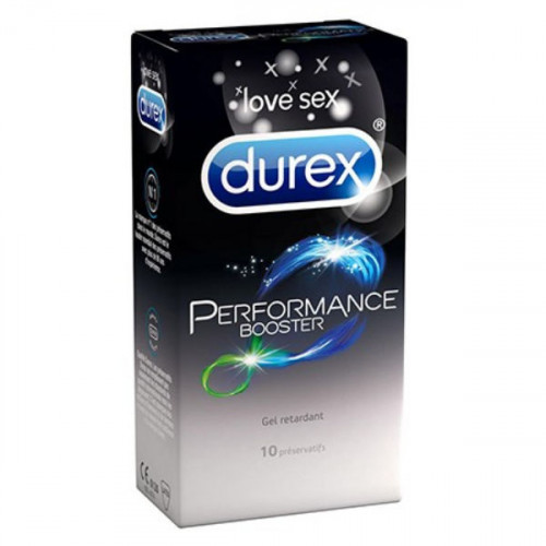 DUREX PERFORMANCE BOOSTER - 10 Condoms