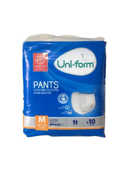 Uniform Couches Culottes Adulte M (10 Unités)