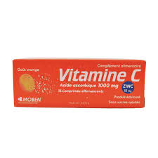 MOBEN VIT C 500 +ZINC 15MG