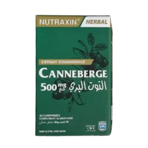 Nutraxin Canneberge 500mg B/30 Comprimés