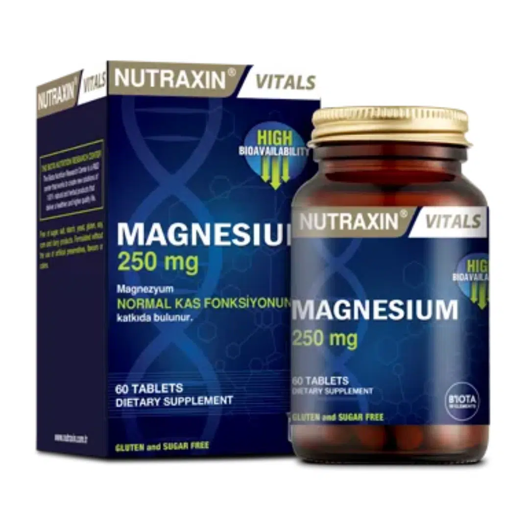 Nutraxin Magnésium 250mg B/60 Comprimé