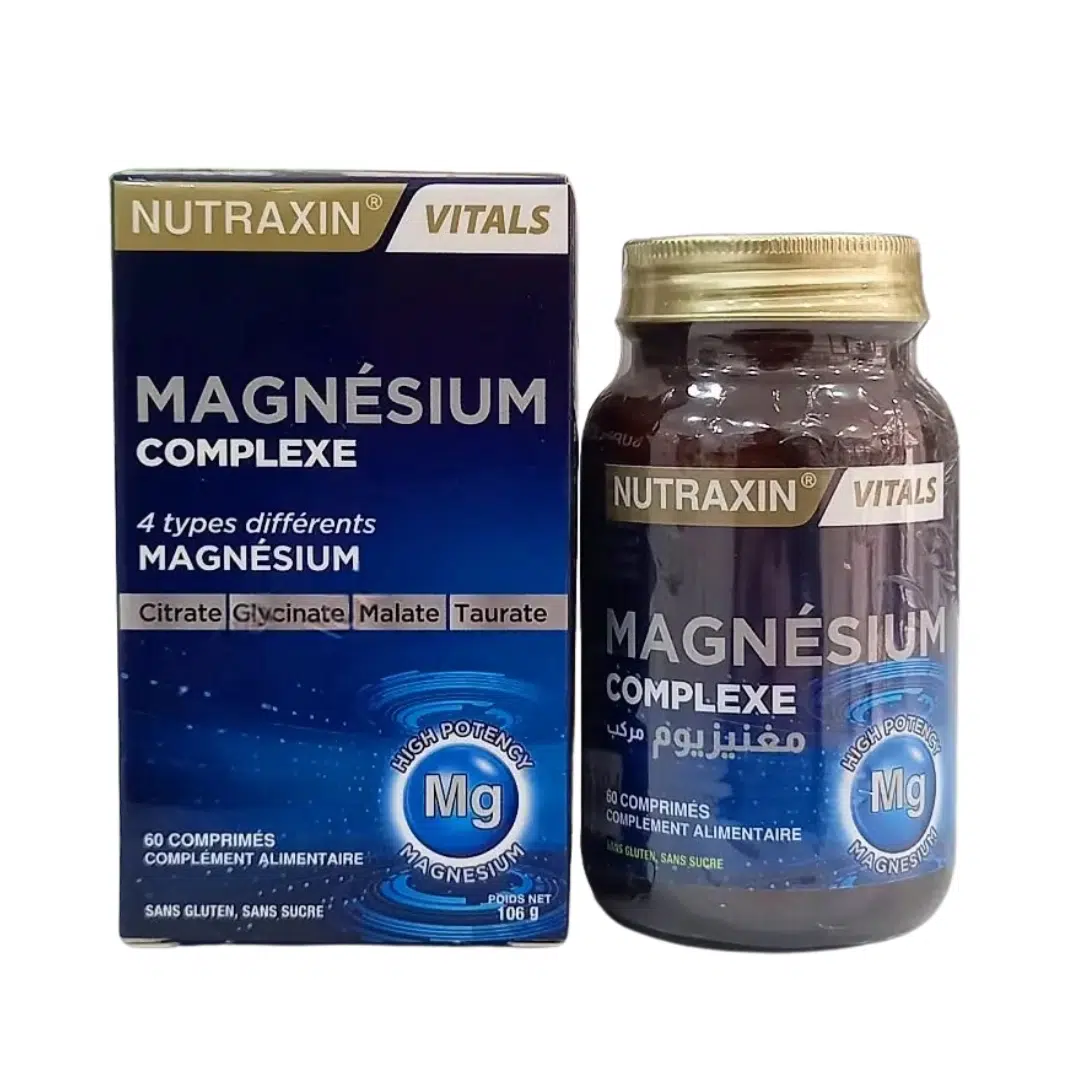 Nutraxin Magnésium Complexe B/60 Comprimés