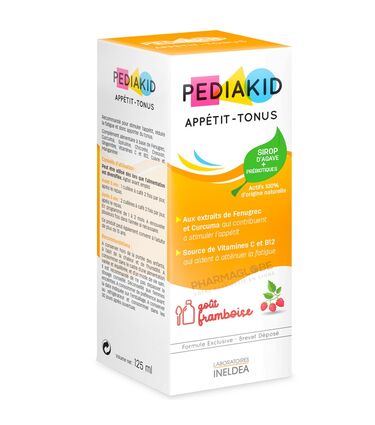 PEDIAKID APETIT-TONUS : Stimulez l’appétit et renforcez l’énergie naturellement .