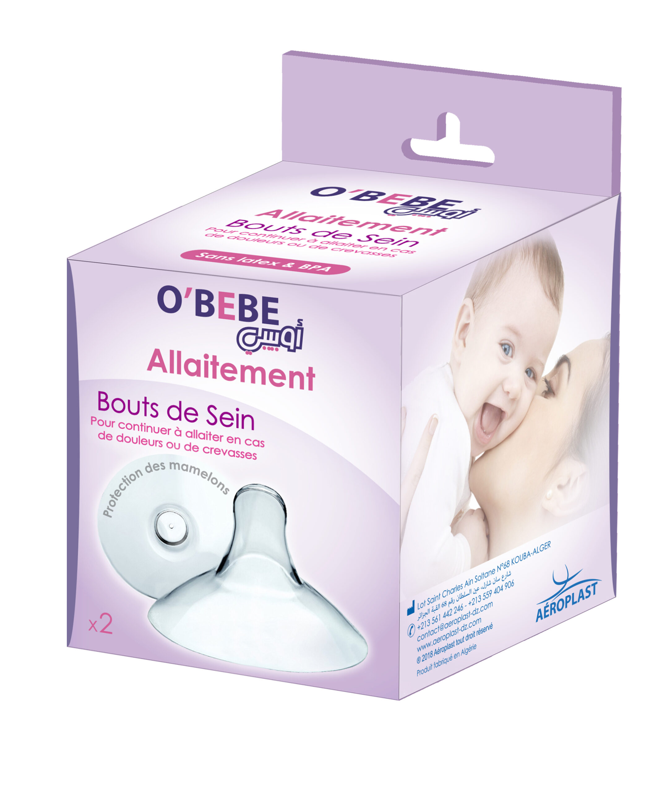 BOUT DE SEIN OBEBE P/10