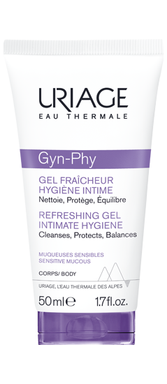 Gel Fraicheur Hygiene Intime Muqueuses Sensibles 200Ml Gyn-Phy Uriage