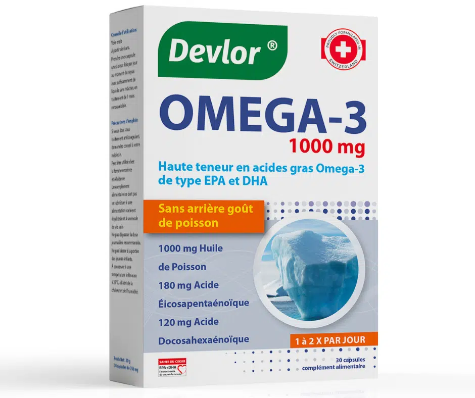 DEVLOR® OMEGA 3 1000 mg
