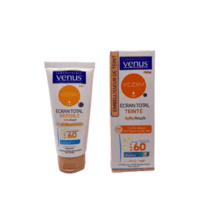 VENUS ECRAN TOTAL 60 CREME SOLAIRE TEINTE