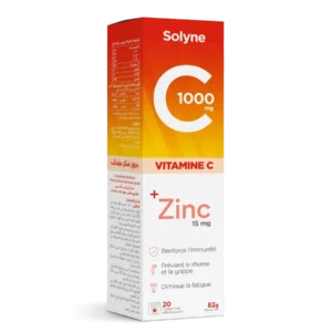 SOLYNE VIT C 1000 ZINC ENERGIE EFFE